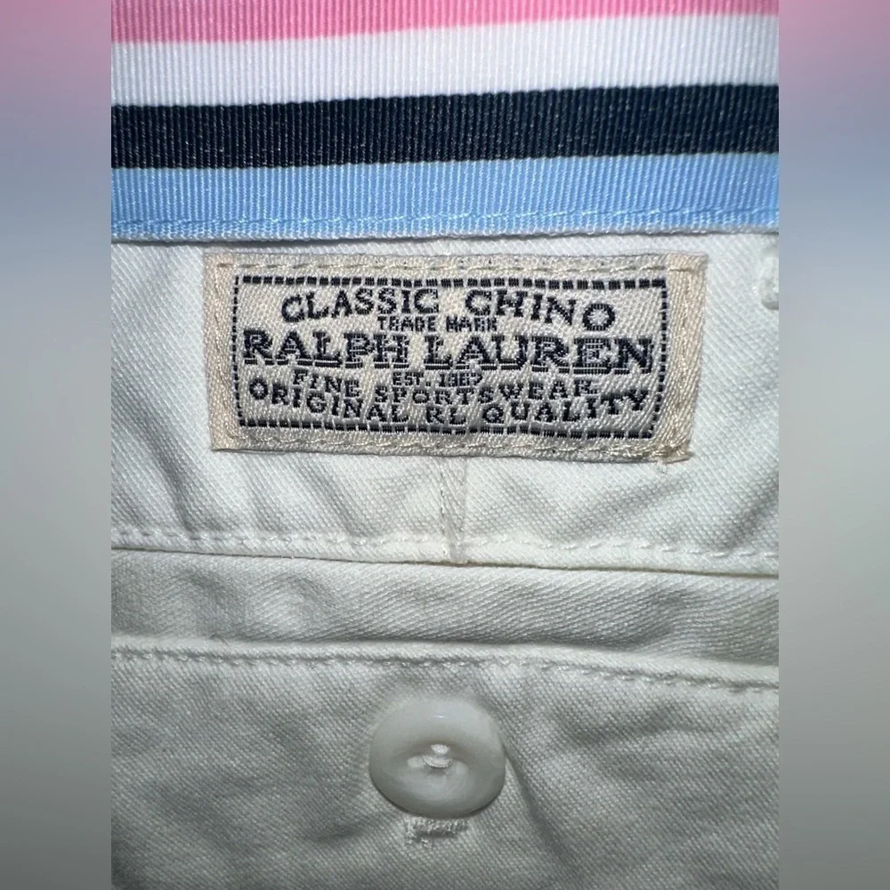 ⭐️NWT⭐️ Ralph Lauren's Girls Chino Shorts With Belt. Size 6